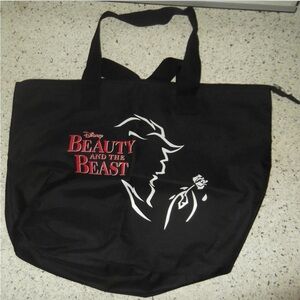 Disney Beauty and the Beast Black and White Tote